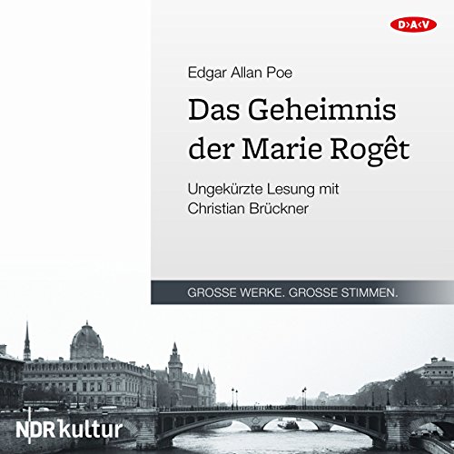 Das Geheimnis der Marie Roget: Ungekürzte Lesung mit Christian Brückner (1 mp3-CD)